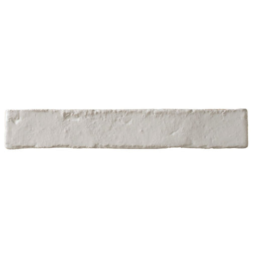 Delray white rustic tile 38x235mm - view 2