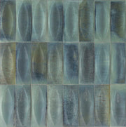 Deltona blue eye decor gloss porcelain wall and floor brick tile 75x200mm - view 2