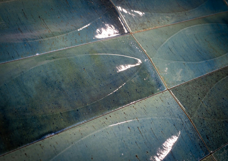Deltona Blue Eye Decor Gloss Porcelain Wall & Floor Tile 75x200mm