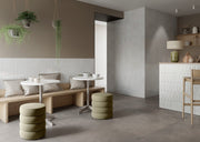 Deltona White Gloss Porcelain Wall & Floor Tile 75x200mm