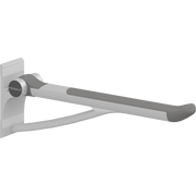 Pressalit PLUS Support Arm 700mm Fixed Height Anthracite R360070112