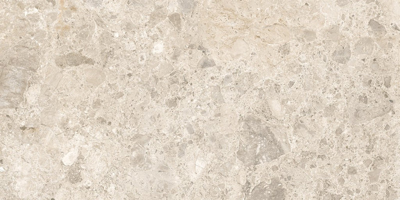 Doral Beige Mix Stone Effect Matt Porcelain Wall & Floor Tile 300x600mm