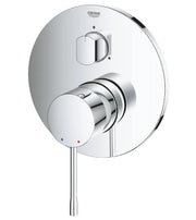 Grohe Essence Concealed Mixer Trim Set 3-Way Diverter 24092 dimensions diagram