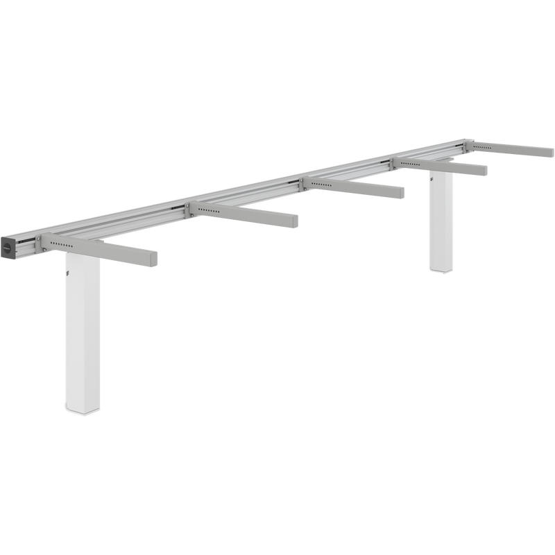 Pressalit INDIVO Wash Basin Lift, 2 Actuators, White, for Worktop 2401-3000mm (RK1414000)