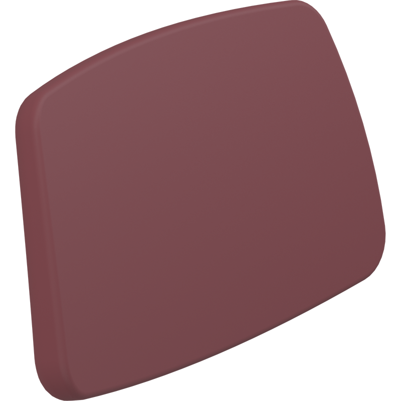 Pressalit PLUS Backrest 385mm Fixed Height Red R6404035