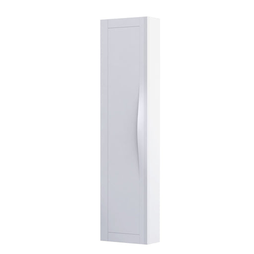 Enchant Wall Hung 1 Door Column Unit 400mm Matt White