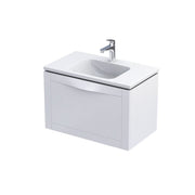 Enchant Wall Hung 1 Drawer Basin Unit 800mm Matt White