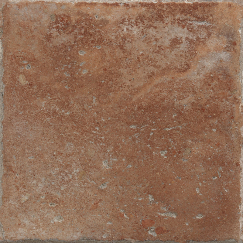 Englewood terracotta rustic tile 406x406mm - view 2