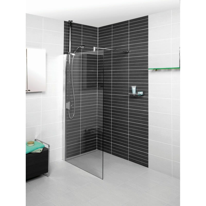 Essential Pro Deck Edge wet room floor former tiled installation detail