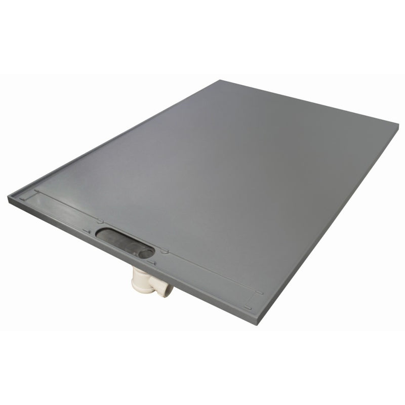 Essential Pro Deck Edge wet room floor former with concealed edge drainage for tiled floors