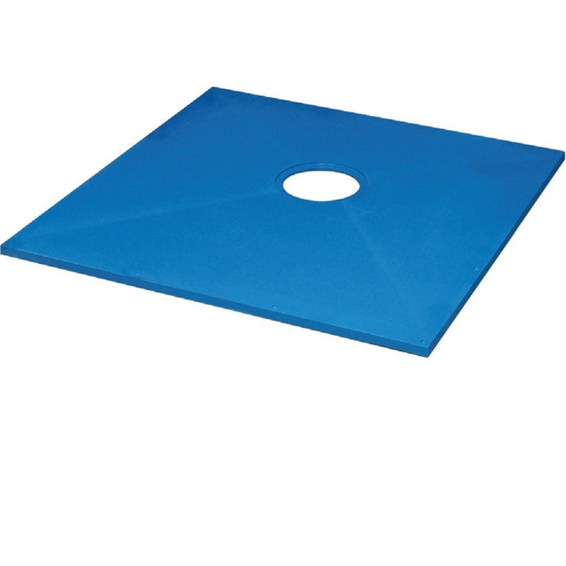 Essential Pro Deck wet room floor former for tiled floors with pre-formed falls to waste
