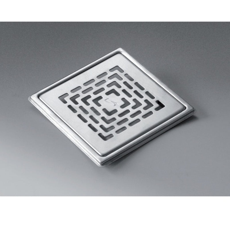 Essential classic stainless steel shower gulley grate for wet room floors