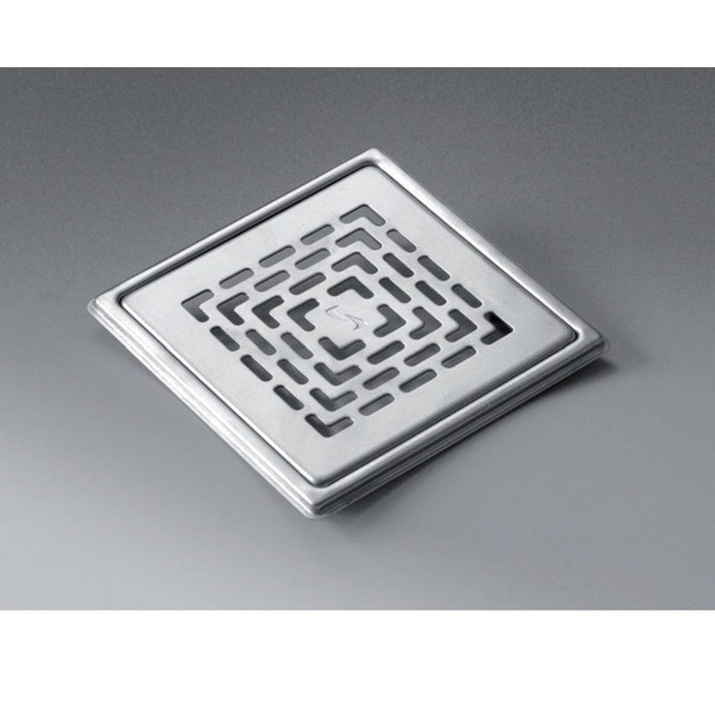 Optional Essential classic stainless steel gulley grate