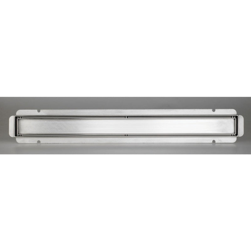 Optional Essential slimline linear drain low mini outlet