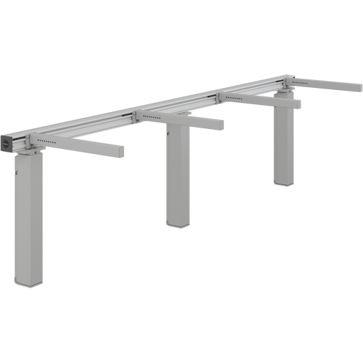 Pressalit INDIVO Wash Basin Lift, 3 Actuators, Grey, for Worktop 2001-2400mm (RK1453202)
