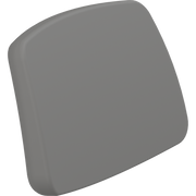Pressalit PLUS Backrest, 300mm, Fixed Height, Anthracite (R6304112)