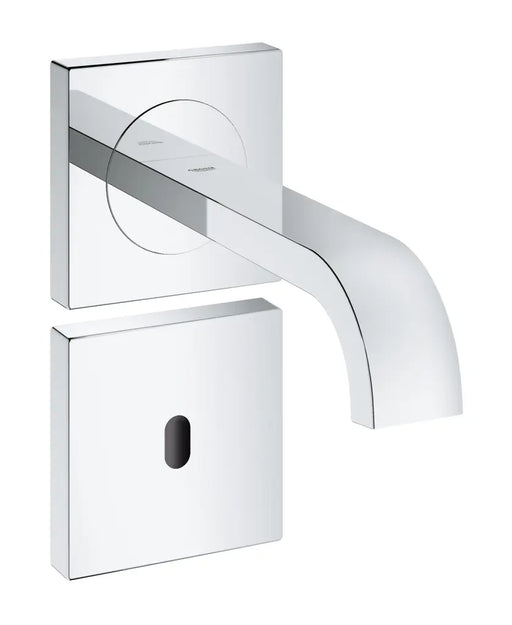 Grohe Eurocube E Wall Mounted Infra-Red Electronic Basin Tap 36442000 in StarLight Chrome