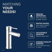 Grohe Essence Basin Mixer Tap 34294001 chrome detail