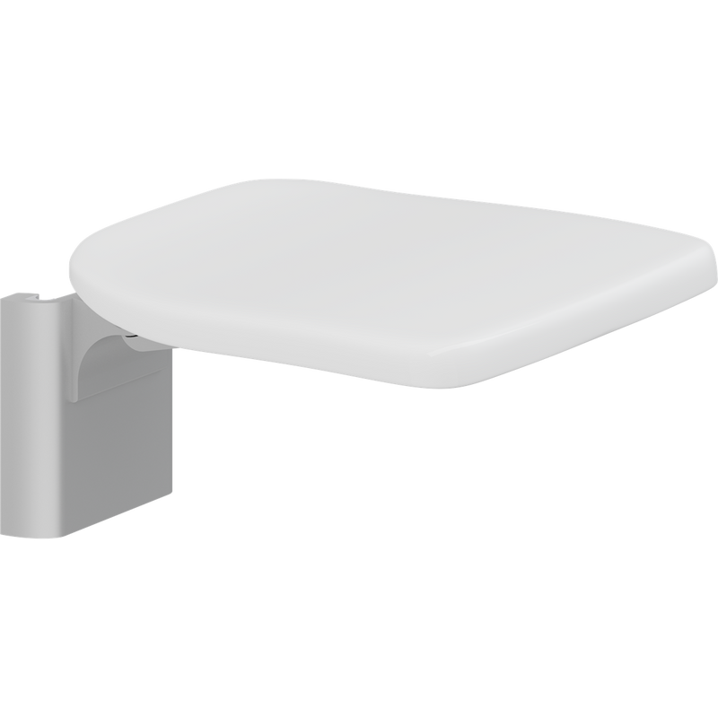Pressalit PLUS Folding Seat 320mm Height-Adjustable White R5500000