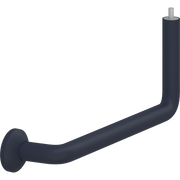 Pressalit PLUS Angled Tube Piece, 400 x 154mm, Right, Dark Blue (RT340108)