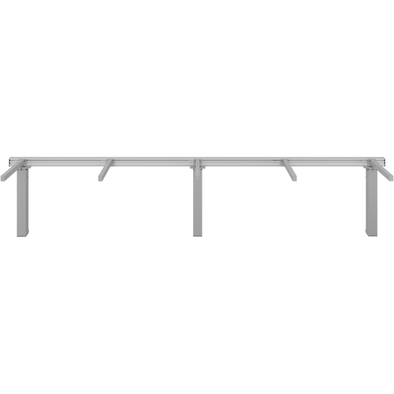 Pressalit INDIVO Wash Basin Lift, 3 Actuators, Grey, for Worktop 2401-3000mm (RK1454202) — view 2