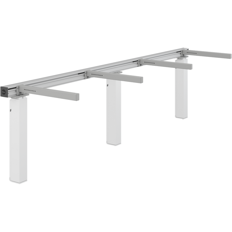Pressalit INDIVO Wash Basin Lift, 3 Actuators, White, for Worktop 2001-2400mm (RK1453000)