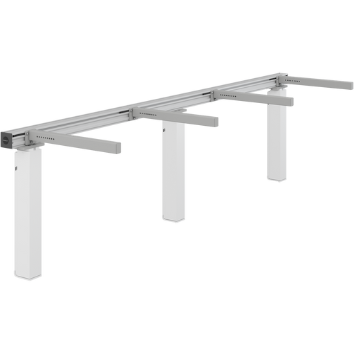 Pressalit INDIVO Wash Basin Lift, 3 Actuators, White, for Worktop 2001-2400mm (RK1453000)