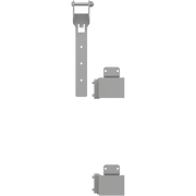 Pressalit INDIVO Cover Plate Fitting Bracket RK1344 detail