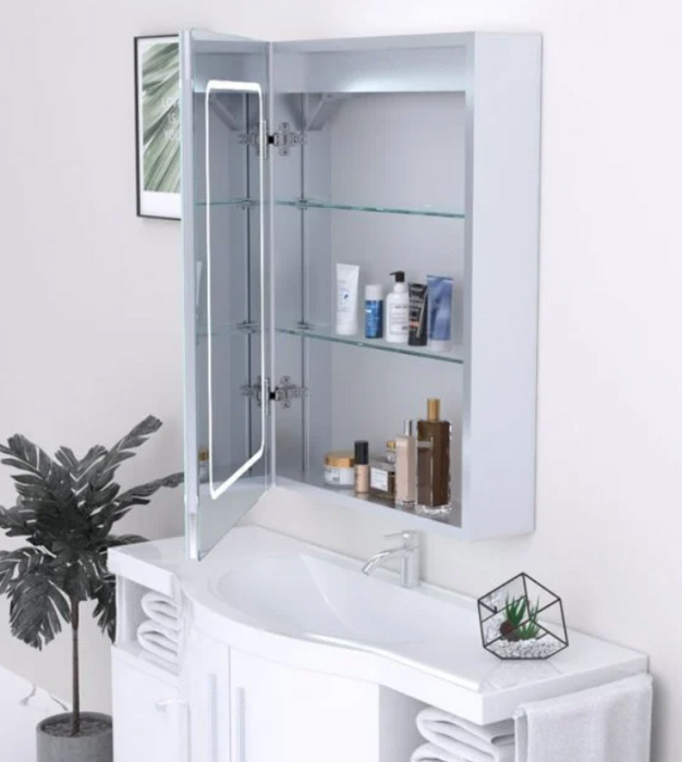 Kartell K-VIT Fine 700 x 500mm LED Mirror Cabinet (MIR104)