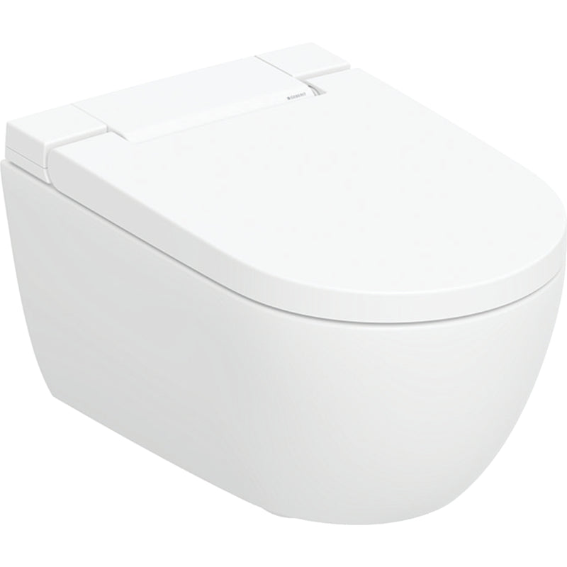 Geberit AquaClean Alba wall hung shower toilet in white