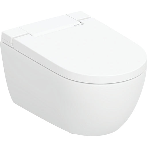 Geberit AquaClean Alba wall hung shower toilet in white