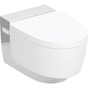 Geberit AquaClean Mera Classic wall hung shower toilet in chrome