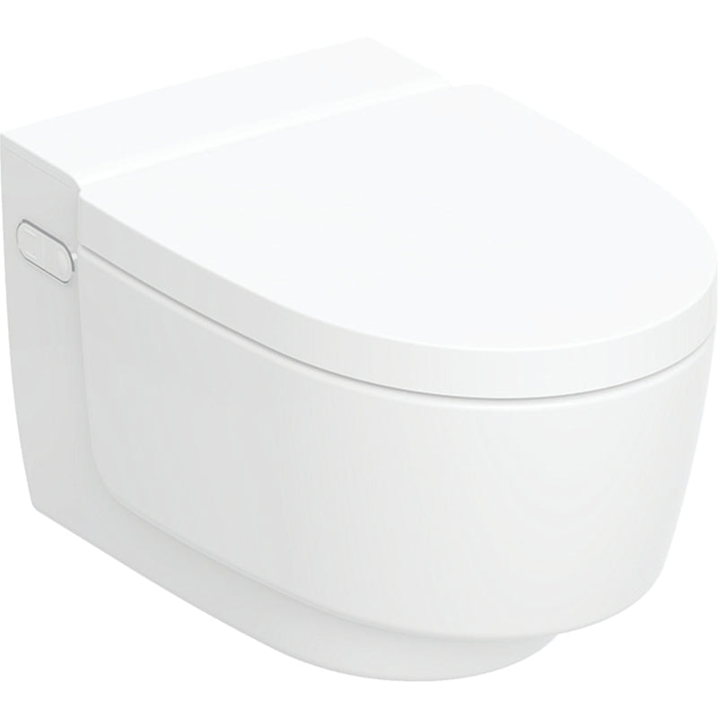 Geberit AquaClean Mera Comfort wall hung shower toilet in white