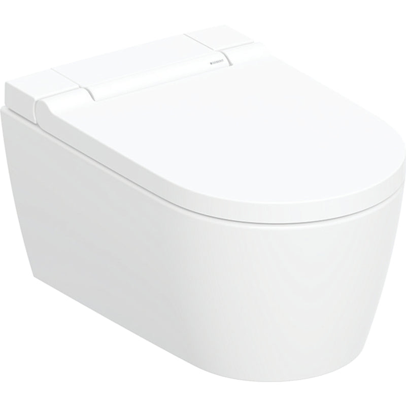 Geberit AquaClean Sela wall hung shower toilet in white