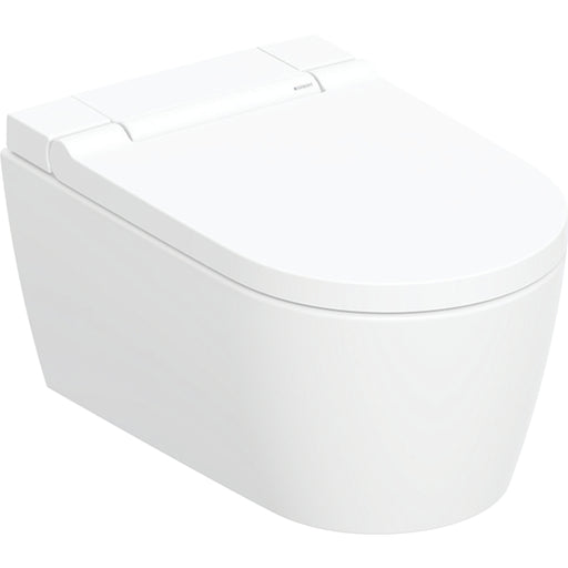 Geberit AquaClean Sela wall hung shower toilet in white