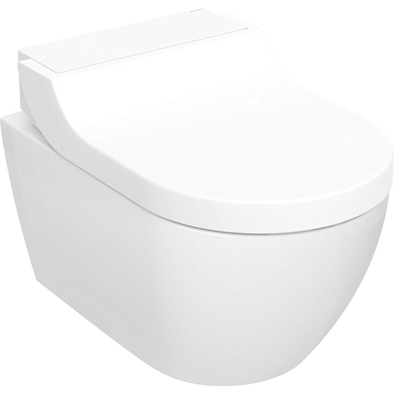 Geberit AquaClean Tuma Comfort wall hung shower toilet in white