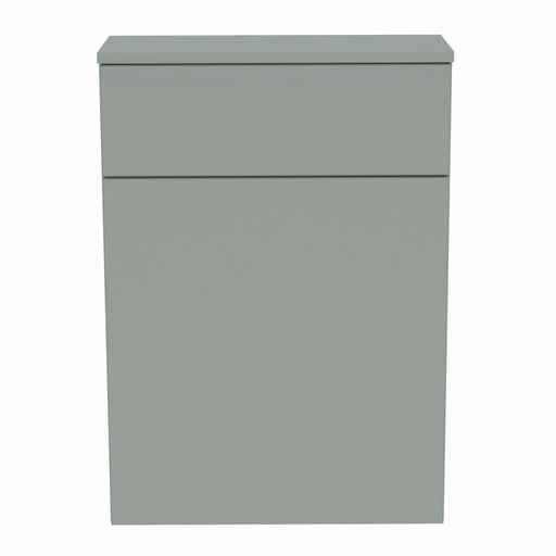 Gloucester Floor Standing 500mm WC Unit inc Countertop Sage Green