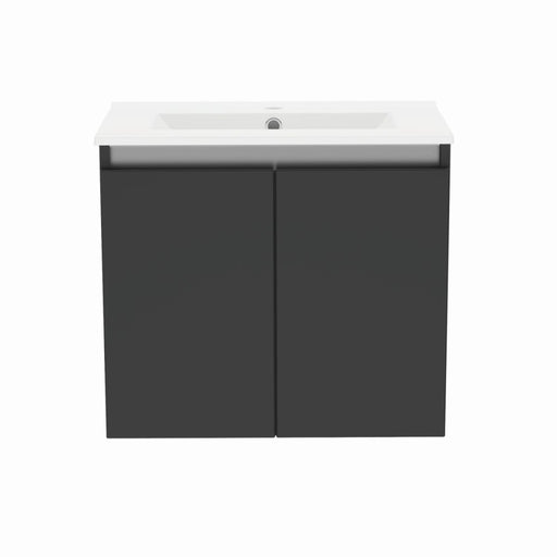 Gloucester Wall Hung 600mm 2 Door Basin Unit Grey Mist