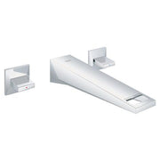 Grohe Allure Brilliant wall-mounted three-hole basin mixer L-Size 20348000 in StarLight Chrome