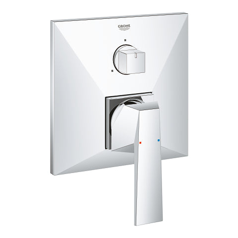 Grohe Allure Brilliant three-way diverter trim 24099000 in StarLight Chrome
