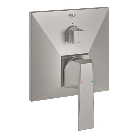 Grohe Allure Brilliant three-way diverter trim 24099DC0 in SuperSteel