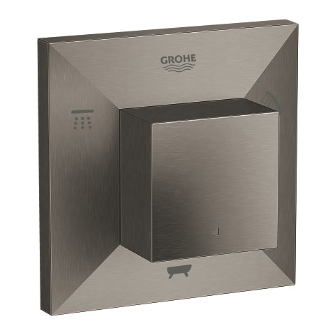 Grohe Allure Brilliant five-way diverter trim 19798AL0 in Brushed Hard Graphite