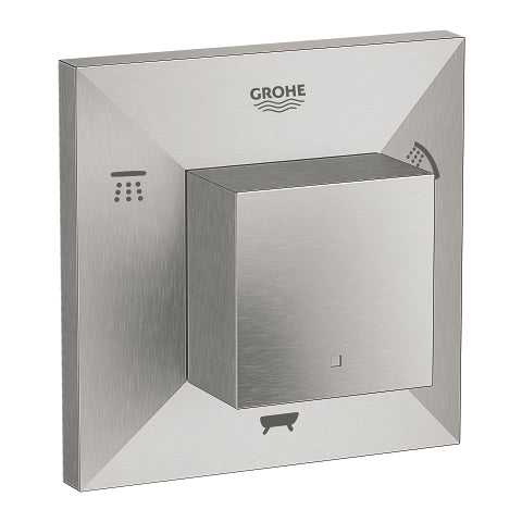Grohe Allure Brilliant five-way diverter trim 19798DC0 in SuperSteel