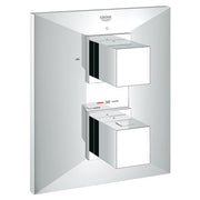 Grohe Allure Brilliant thermostatic bath trim for Rapido 19792000 in StarLight Chrome