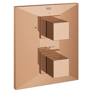 Grohe Allure Brilliant thermostatic bath trim for Rapido 19792DA0 in Warm Sunset