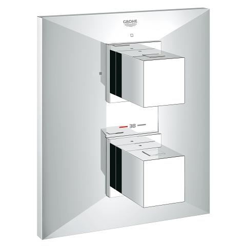 Grohe Allure Brilliant thermostatic shower trim for Rapido 19791000 in StarLight Chrome