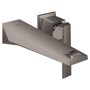 Grohe Allure Brilliant wall-mounted basin mixer trim set L-Size 19783A00 in Hard Graphite