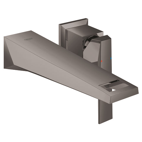 Grohe Allure Brilliant wall-mounted basin mixer trim set L-Size 19783A00 in Hard Graphite