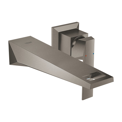 Grohe Allure Brilliant wall-mounted basin mixer trim set L-Size 19783AL0 in Brushed Hard Graphite
