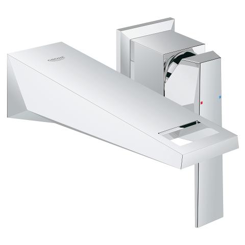 Grohe Allure Brilliant wall-mounted basin mixer trim set M-Size 19781000 in StarLight Chrome